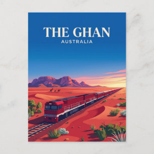 Carte Postale Ghan (Australian Outback) Australie