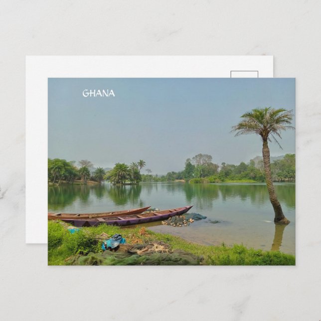 Carte postale Ghana (Devant / Derrière)