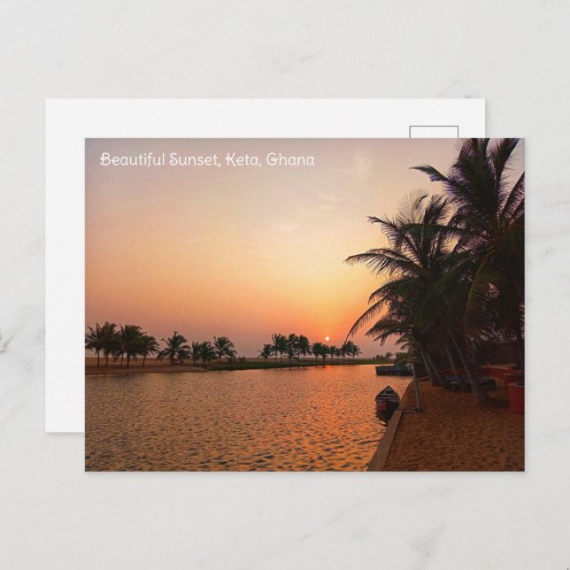 Carte postale Ghana (Devant / Derrière)