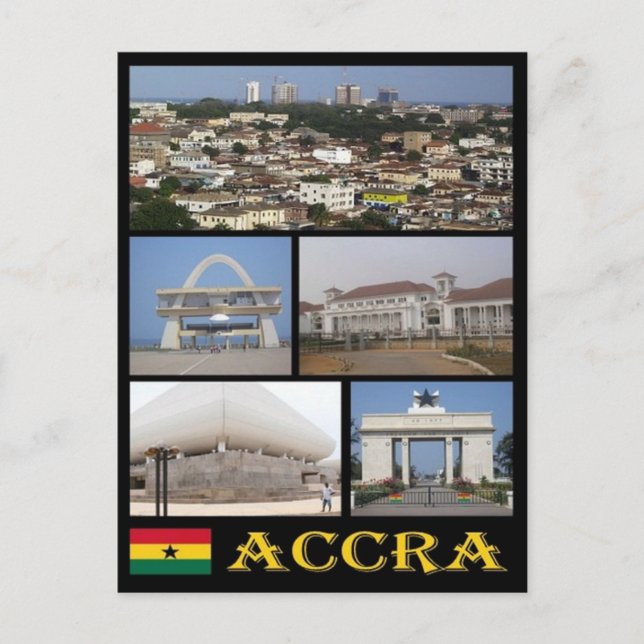 Carte Postale Ghana - Accra - Mosaic - (Devant)