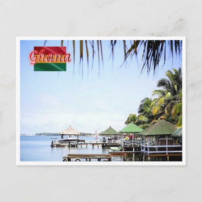 Carte Postale Ghana - Côte du Ghana - (Devant)