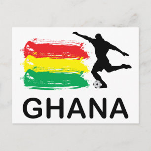 Carte Postale Ghana Football