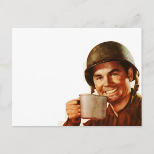 Carte Postale GI tasse de Joe