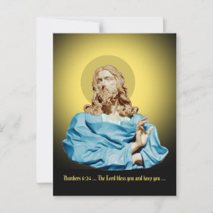 Carte Postale Gian Lorenzo Bernini Buste du Christ 1679