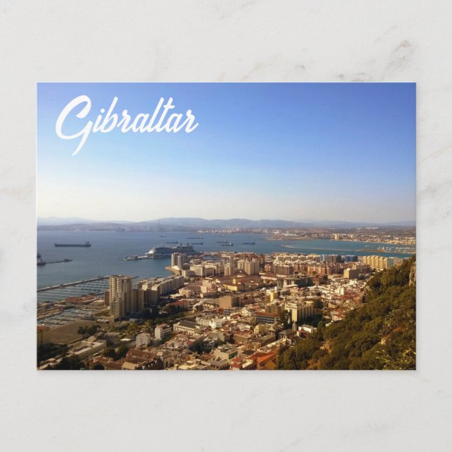 Carte Postale Gibraltar (Devant)