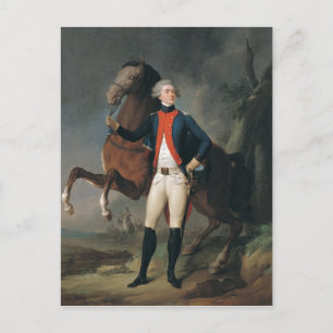 Carte Postale Gilbert Motier Marquis de la Fayette, 1788