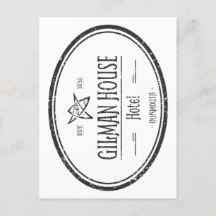 Carte Postale Gilman House Innsmouth Lovecraftian