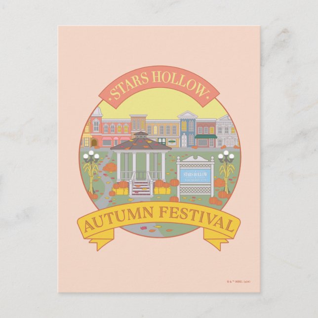 Carte Postale Gilmore Girls | Festival d'automne de Stars Hollow (Devant)