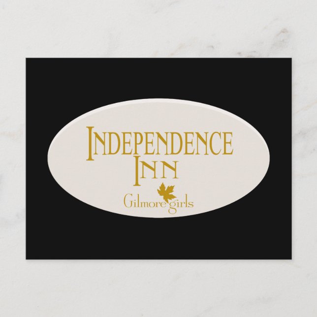 Carte Postale Gilmore Girls | Independence Inn (Devant)