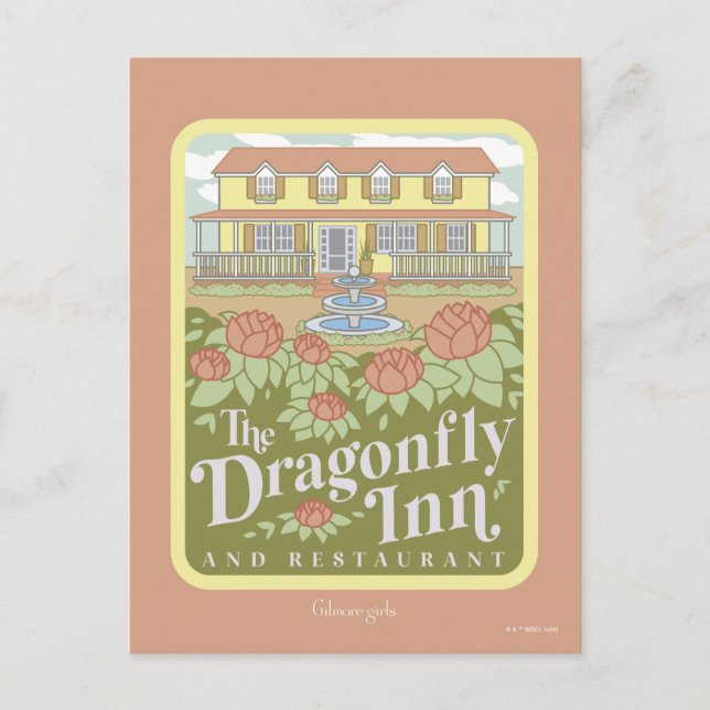 Carte Postale Gilmore Girls | Le Dragonfly Inn & Restaurant (Devant)