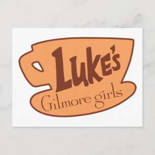 Carte Postale Gilmore Girls   Logo Luke's Diner
