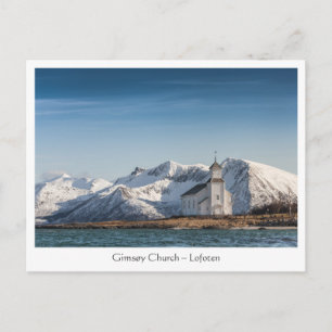 Carte Postale Gimsoya Lofoten