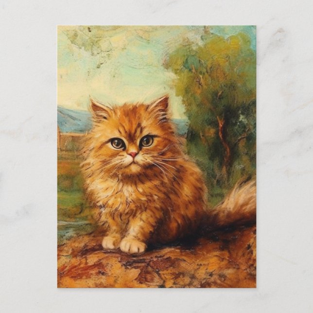 Carte Postale Ginger Kitten (Devant)