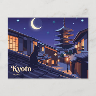 Carte Postale Gion, Kyoto Japon