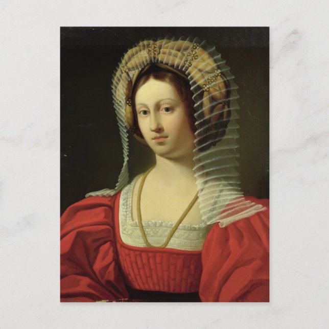 Carte Postale Giovanna Ier Reine de Naples, 1842 (Devant)