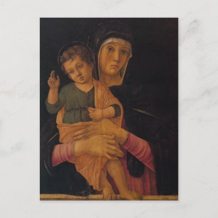 Carte Postale Giovanni Bellini - Madonna avec la bénédiction de 