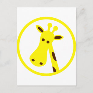 Carte Postale Girafe