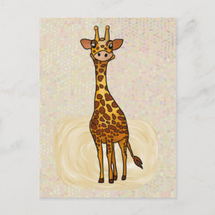 Carte Postale Girafe