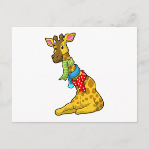 Carte Postale Girafe