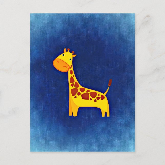 Carte Postale Girafe de bébé (Devant)