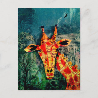 Carte postale Giraffe 2
