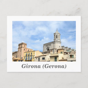 Carte postale Girona (Gérone)