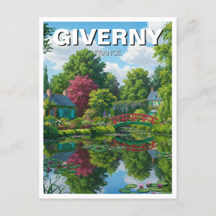 Carte Postale Giverny France Travel