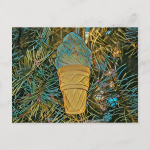 Carte Postale Glaçage pour glace