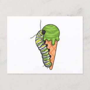 Carte Postale Glace Chenille
