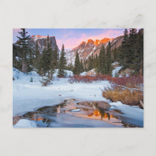 Carte Postale Glace et neige Estes Park, Colorado