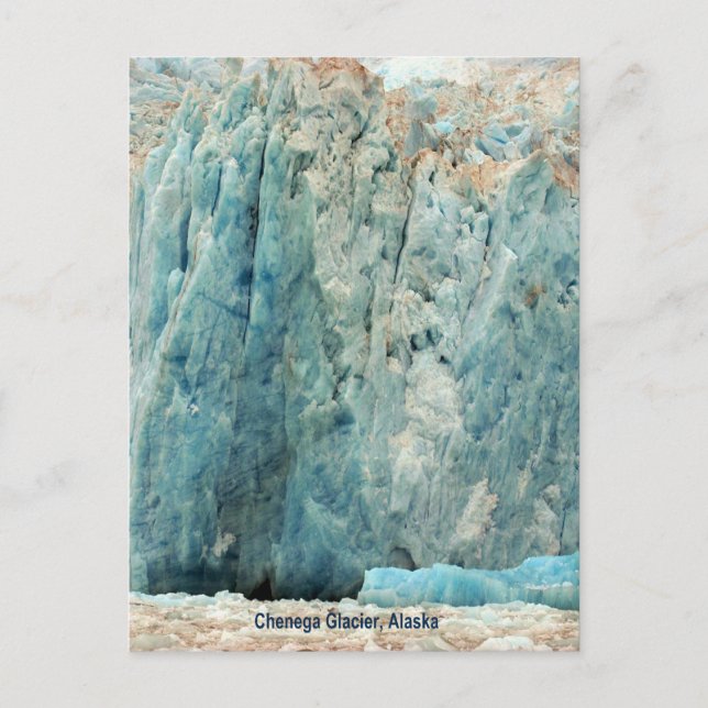 Carte Postale Glacier Chenega, Alaska (Devant)