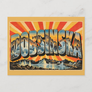 Carte Postale Glacier de la Grotte de Glace de Dobsinska Art de