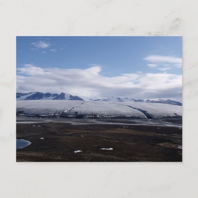 Carte postale Glacier de l'île Bylot, Nunavut, Can (Devant)