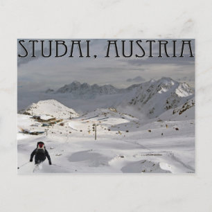 Carte Postale Glacier de Stubai