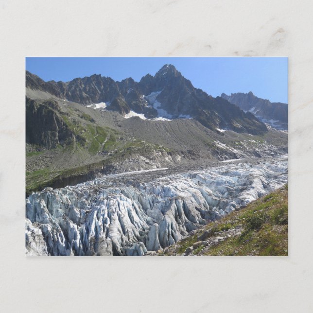 Carte Postale Glacier des Alpes françaises (Devant)