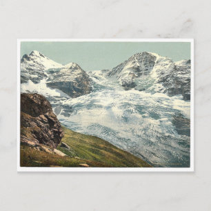 Carte Postale Glacier Eiger, Oberland bernois, Suisse vinta
