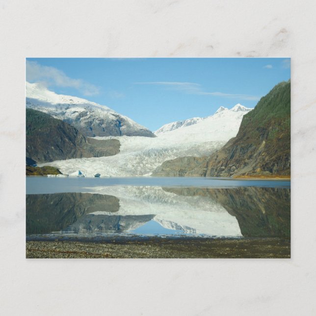 Carte Postale Glacier Mendenhall (Devant)