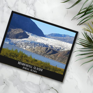 Carte Postale Glacier Mendenhall Juneau Alaska