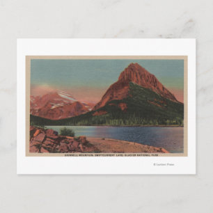Carte Postale Glacier, MT - Vue de Grinnell Mt. & Swiftcurren