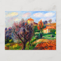 Glackens - Coteau avec oliviers