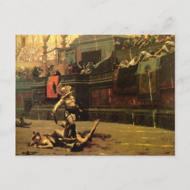 Carte postale Gladiateur (Devant)