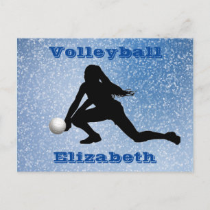Carte Postale Glam volleyball