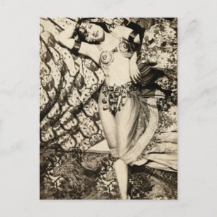 Carte Postale Glamor Girl