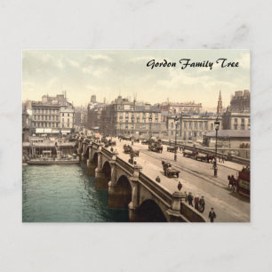 Carte Postale Glasgow Bridge, Glasgow, Écosse