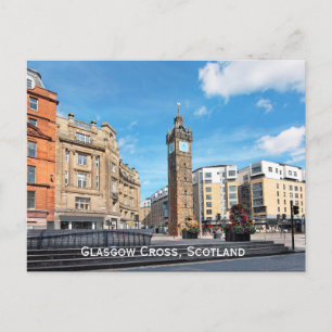 Carte Postale Glasgow Cross, Écosse