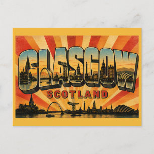 Carte Postale Glasgow Écosse Clyde Arc
