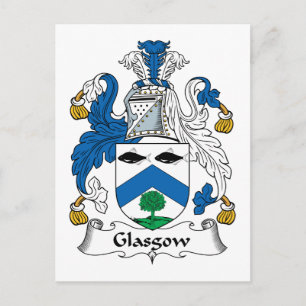 Carte Postale Glasgow Family Crest