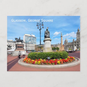Carte Postale Glasgow, George Carré, Écosse