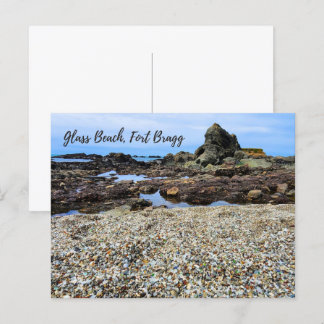 Carte Postale Glass Beach Fort Bragg Californie