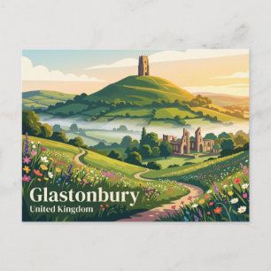 Carte Postale Glastonbury Royaume-Uni